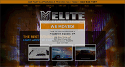 Desktop Screenshot of eliteglasstinting.net